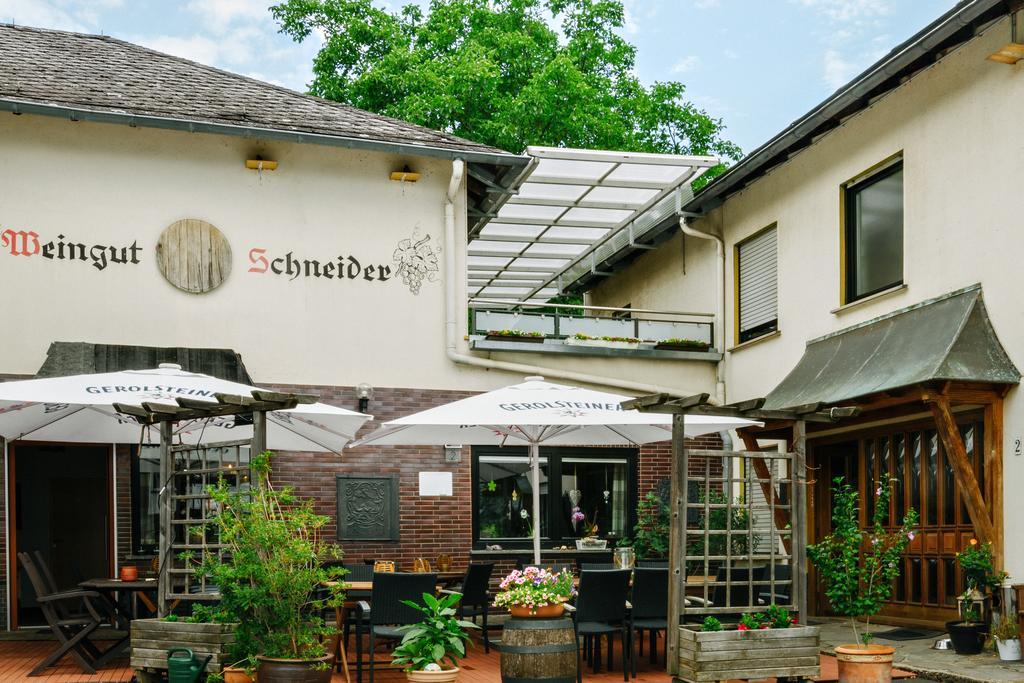 Hotel Ferien Weingut Schneider Ellenz-Poltersdorf Exterior foto